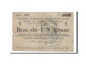 France, Sedan, 1 Franc, 1916, TB+, Pirot:08-283