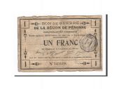France, Peronne, 1 Franc, 1915, TB+, Pirot:80-414