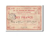 France, Peronne, 10 Francs, 1915, TB+, Pirot:80-417