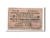 France, Poix-Terron, 25 Centimes, 1917, TB+, Pirot:08-150