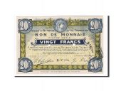 France, Roubaix et Tourcoing, 20 Francs, 1917, SUP, Pirot:59-2153