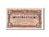 France, Roubaix et Tourcoing, 2 Francs, 1917, SPL, Pirot:59-2202