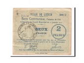 France, Livin, 2 Francs, 1915, TTB, Pirot:62-808