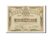 France, Lille, 10 Francs, 1914, TB+, Pirot:59-1604