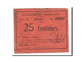 France, Donchery, 25 Centimes, 1915, B+, Pirot:08-114