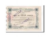 France, Feignies, 2 Francs, 1914, AU(50-53), ANNULE, Pirot:59-926