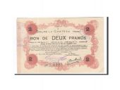 France, Solre-le-Chteau, 2 Francs, 1914, SUP, ANNULE, Pirot:59-2373