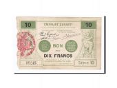 France, Valenciennes, 10 Francs, 1914, EF(40-45), Pirot:59-2546