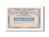 France, Lille, 5 Francs, 1914, UNC(65-70), Pirot:59-1604