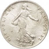 France, Semeuse, 50 Centimes, 1908, Paris, MS(60-62), Silver, KM:854, Gadoury420