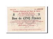 France, Charleville-Mzires, 5 Francs, 1916, TTB, Pirot:08-91