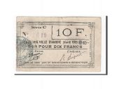 France, Aniche, 10 Francs, 1915, EF(40-45), Pirot:59-54