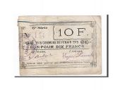 France, Fenain, 10 Francs, 1915, VF(20-25), FAUX, Pirot:59-957