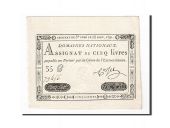 France, 5 Livres, 1791-09-28, Corset, KM:A49, SUP+, Lafaurie:144