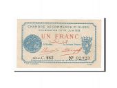 Algeria, Alger, 1 Franc, 1922-06-14, SPL, Pirot 137-24
