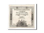 Banknote, France, 15 Sols, 1792, Buttin, 1792-10-24, EF(40-45), KM:A65
