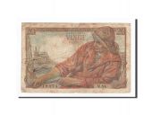 France, 20 Francs, KM:100a, 1943-04-15, EF(40-45), Fayette:13.6
