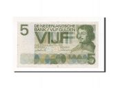 Netherlands, 5 Gulden, KM:90a, 1966-04-26, AU(50-53)