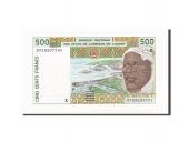 West African States, 500 Francs, 1997, KM:710Kg, NEUF