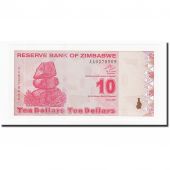 Zimbabwe, 10 Dollars, KM:94, 2009-02-02, NEUF