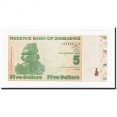 Zimbabwe, 5 Dollars, KM:93, 2009-02-02, NEUF