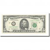 tats-Unis, Five Dollars, 1988, KM:3860E, NEUF