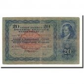 Suisse, 20 Franken, 1929-52, KM:39l, 1942-12-04, B