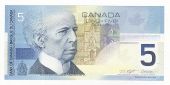Canada, 5 Dollars, 2002, KM:101b, UNC(65-70)