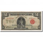 Canada, 2 Dollars, 1923, 1923-06-23, KM:34g, VG(8-10)