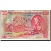 Seychelles, 100 Rupees, 1968, 1968-01-01, KM:18a, B+