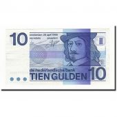 Pays-Bas, 10 Gulden, KM:91a, 1968-04-25, NEUF