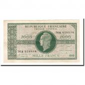 France, 1000 Francs, 1944, KM:107, TTB+, Fayette:VF 12.1A