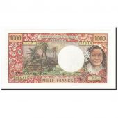 Tahiti, 1000 Francs, 1969-1971, KM:27A, Undated (1971), NEUF