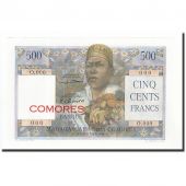 Comoros, 500 Francs, 1963, KM:4b, SPL+