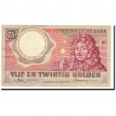 Pays-Bas, 25 Gulden, 1955, KM:87, 1955-04-10, TB+