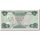 Libya, 10 Dinars, 1984, KM:51, VF(20-25)