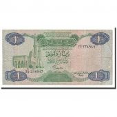 Libya, 1 Dinar, 1984, KM:49, VF(20-25)