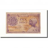 French West Africa, 10 Francs, 1943-01-02, KM:29, B+