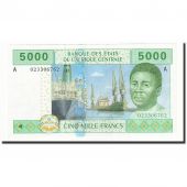 tats de lAfrique centrale, 5000 Francs, 2002, KM:409A, SPL