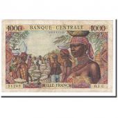 EQUATORIAL AFRICAN STATES, 1000 Francs, 1963, KM:5c, VF(20-25)