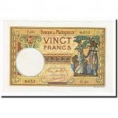 Madagascar, 20 Francs, Undated (1937-47), KM:37, NEUF