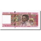 Madagascar, 25,000 Francs = 5000 Ariary, Undated (1998), KM:82, NEUF
