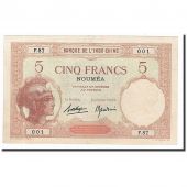 Nouvelle-Caldonie, 5 Francs, Undated (1926), KM:36b, SPL