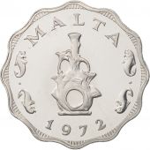 Malte, 5 Mils, 1972, British Royal Mint, FDC, Aluminum, KM:7