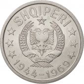 Albania, Lek, 1969, MS(65-70), Aluminum, KM:48