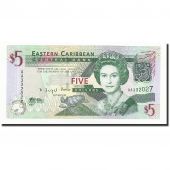 Etats des caraibes orientales, 5 Dollars, Undated (2008), KM:47a, NEUF