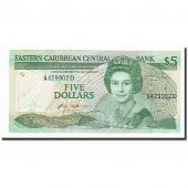 East Caribbean States, 5 Dollars, Undated (1986-88), KM:18d, UNC(65-70)