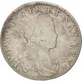 France, Louis XV, 1/6 cu (XX  S) de France-Navarre, 1719, Paris, KM 440.1