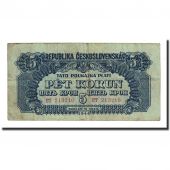 Banknote, Czechoslovakia, 5 Korun, 1944, KM:46b, VF(20-25)