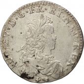 France, Louis XV, 1/6 cu de France, 1722, Orlans, TTB, Gadoury 297